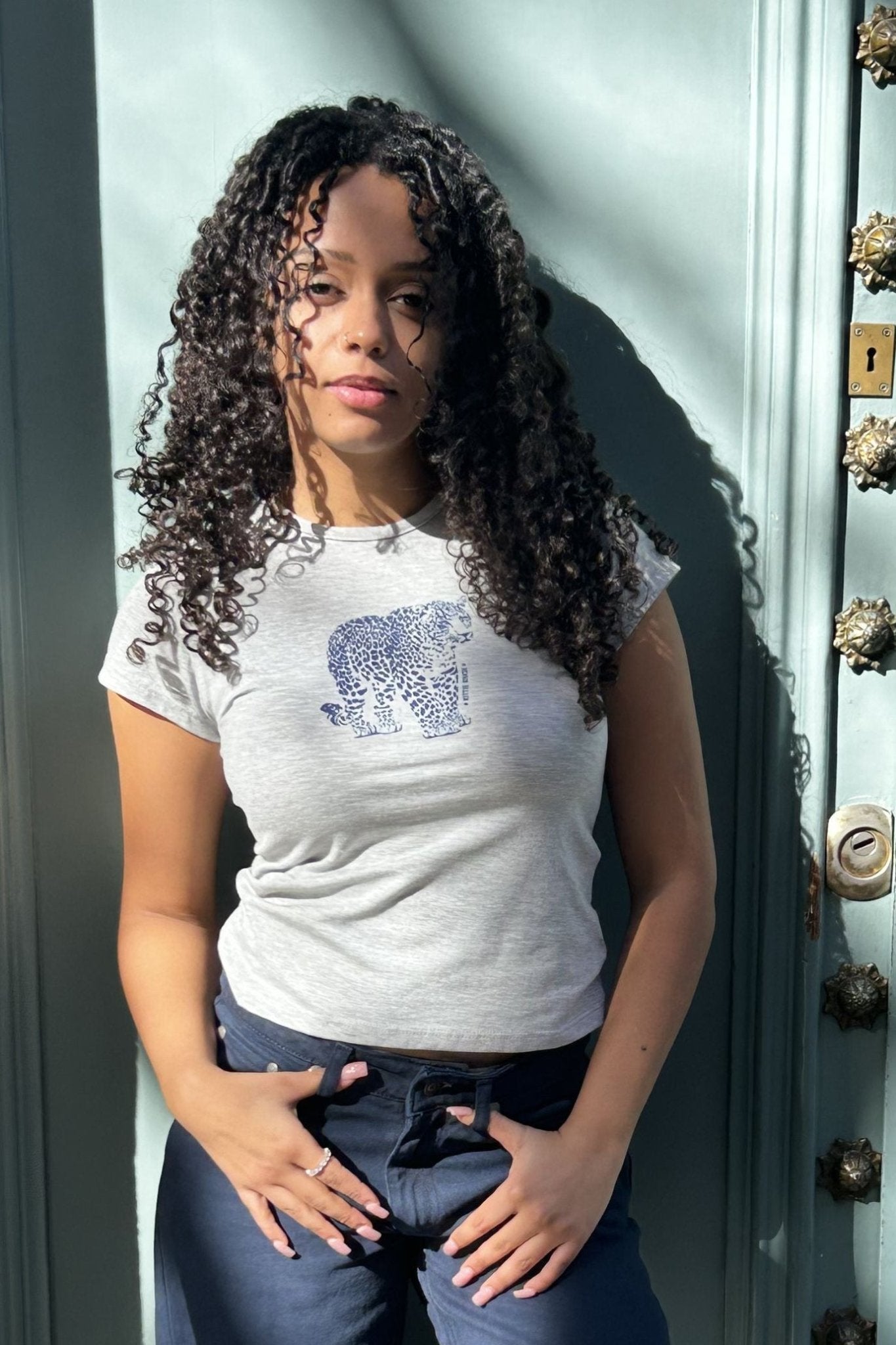 Camiseta leopardo chica - Kittie Knox (Miancatex, S.L)