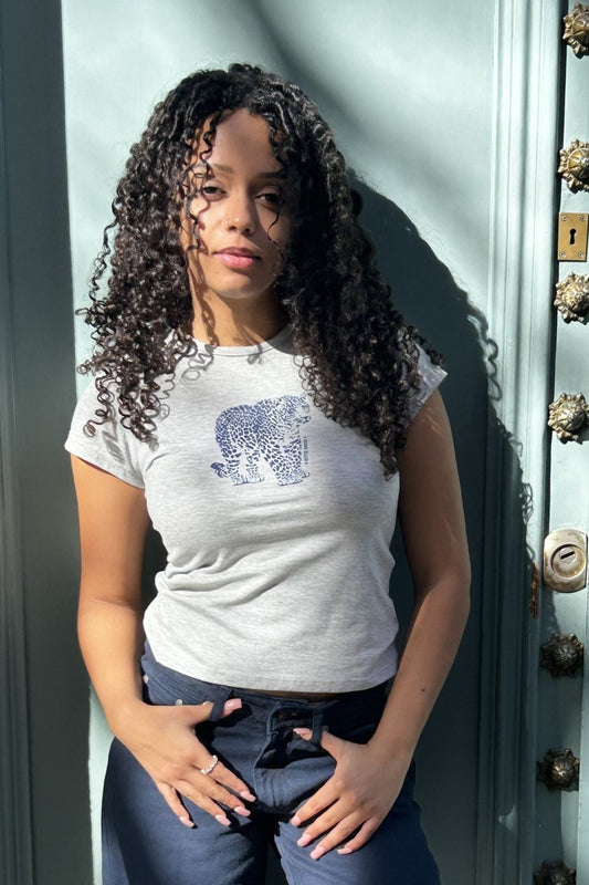 Camiseta leopardo chica - Kittie Knox (Miancatex, S.L)