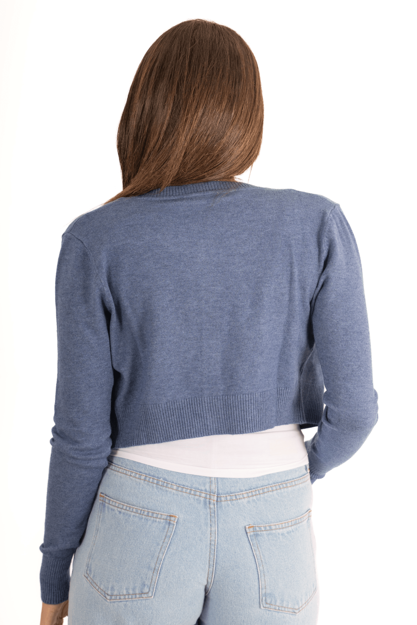 Cárdigan de manga larga, corte corto. - Kittieknoxshop