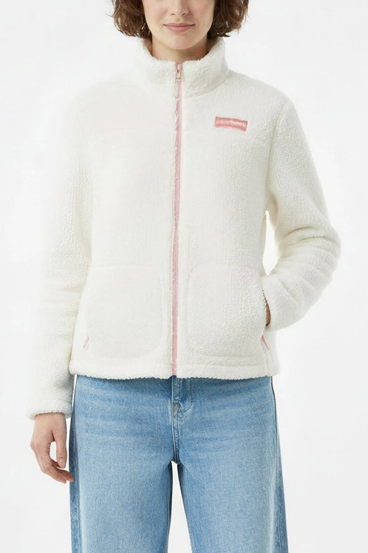 Chaqueta polar con forro rosa - Kittieknoxshop