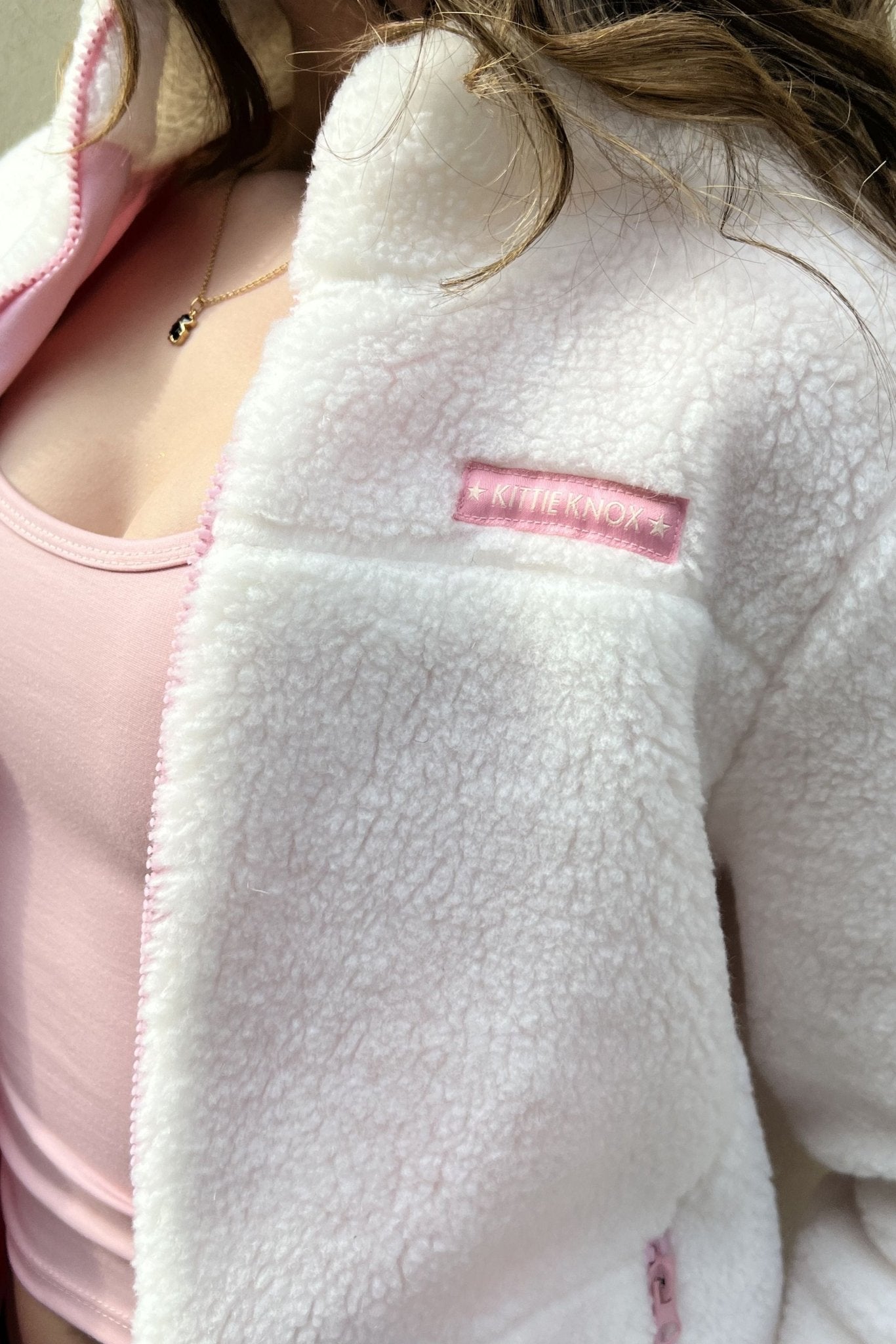 Chaqueta polar con forro rosa - Kittie Knox (Miancatex, S.L)