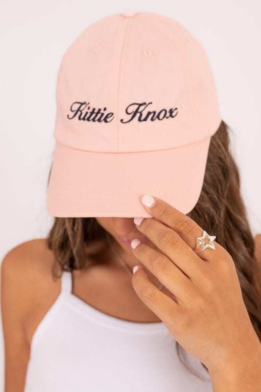 Gorra de baseball bordada con logo Kittie Knox - Kittieknoxshop