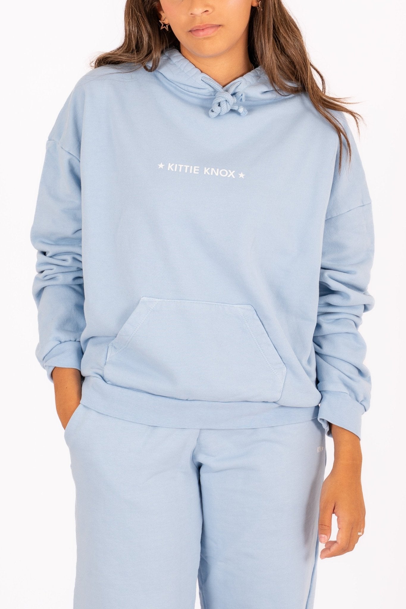 Sudadera con estrella bordada - Kittieknoxshop