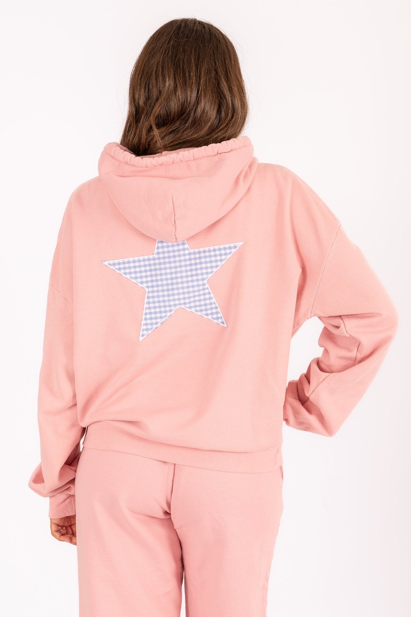 Sudadera con estrella bordada - Kittieknoxshop