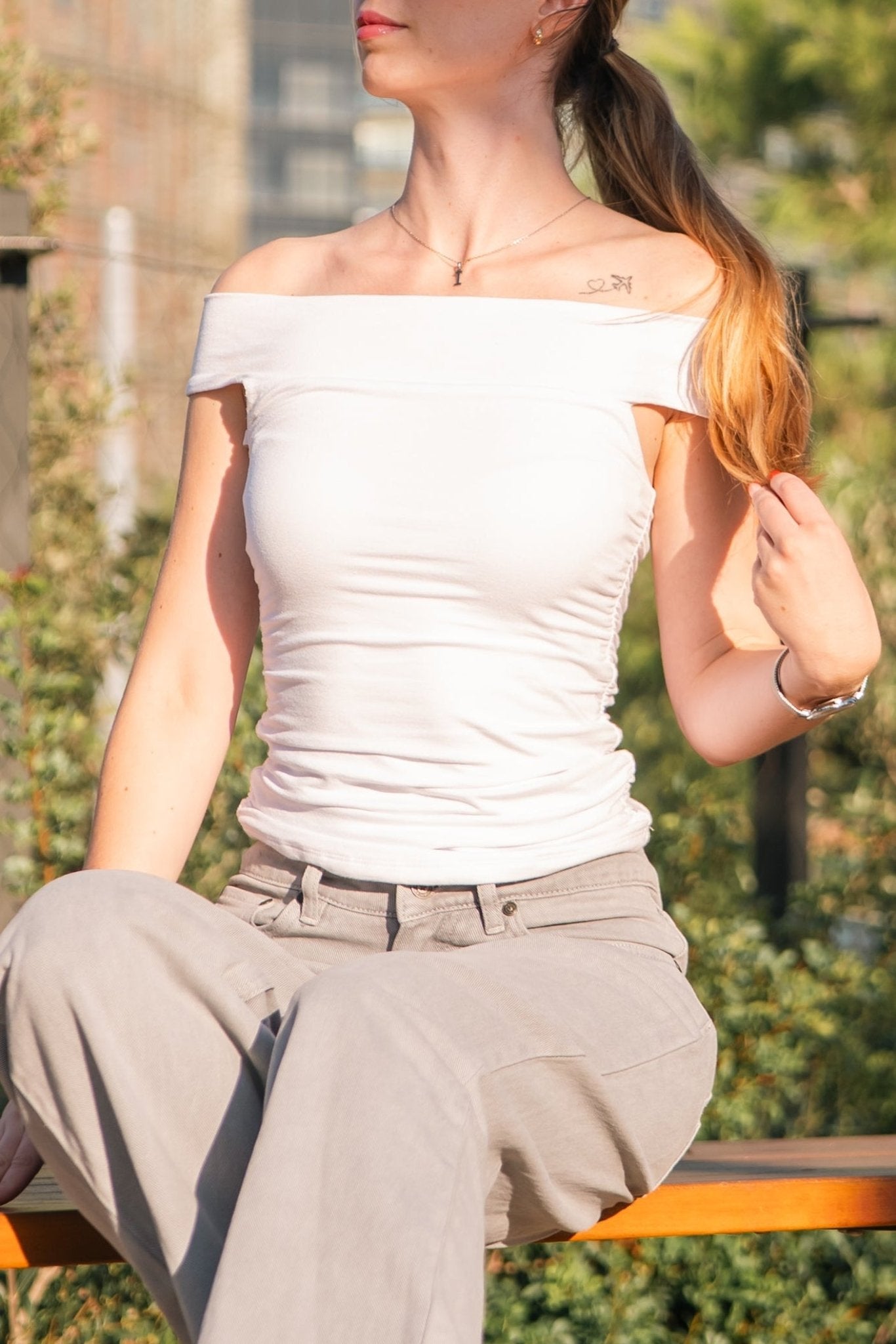 Top hombros descubiertos - Kittie Knox (Miancatex, S.L)